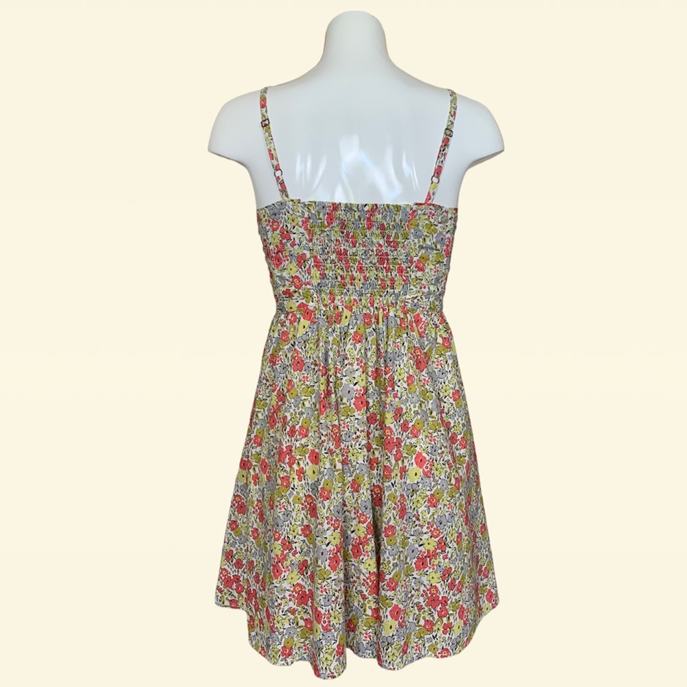 Fossil Floral Print Strappy Fit and Flare Sweetheart Neckline Dress Small - Picture 7 of 13